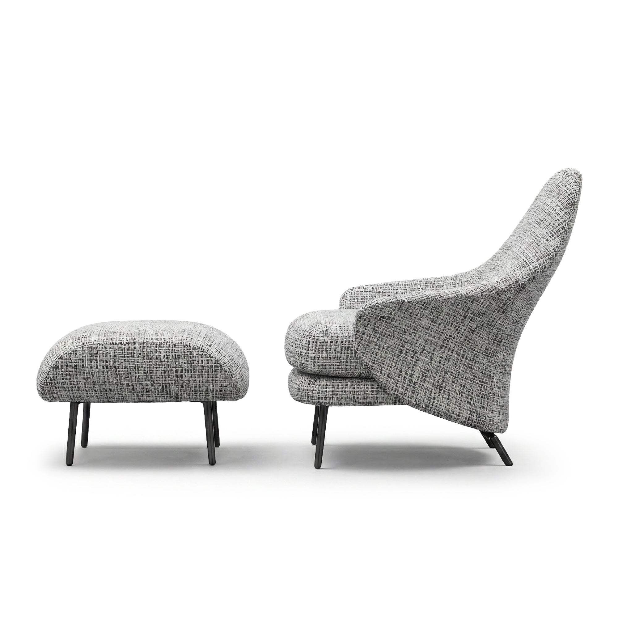 Angie Armchair with Stool