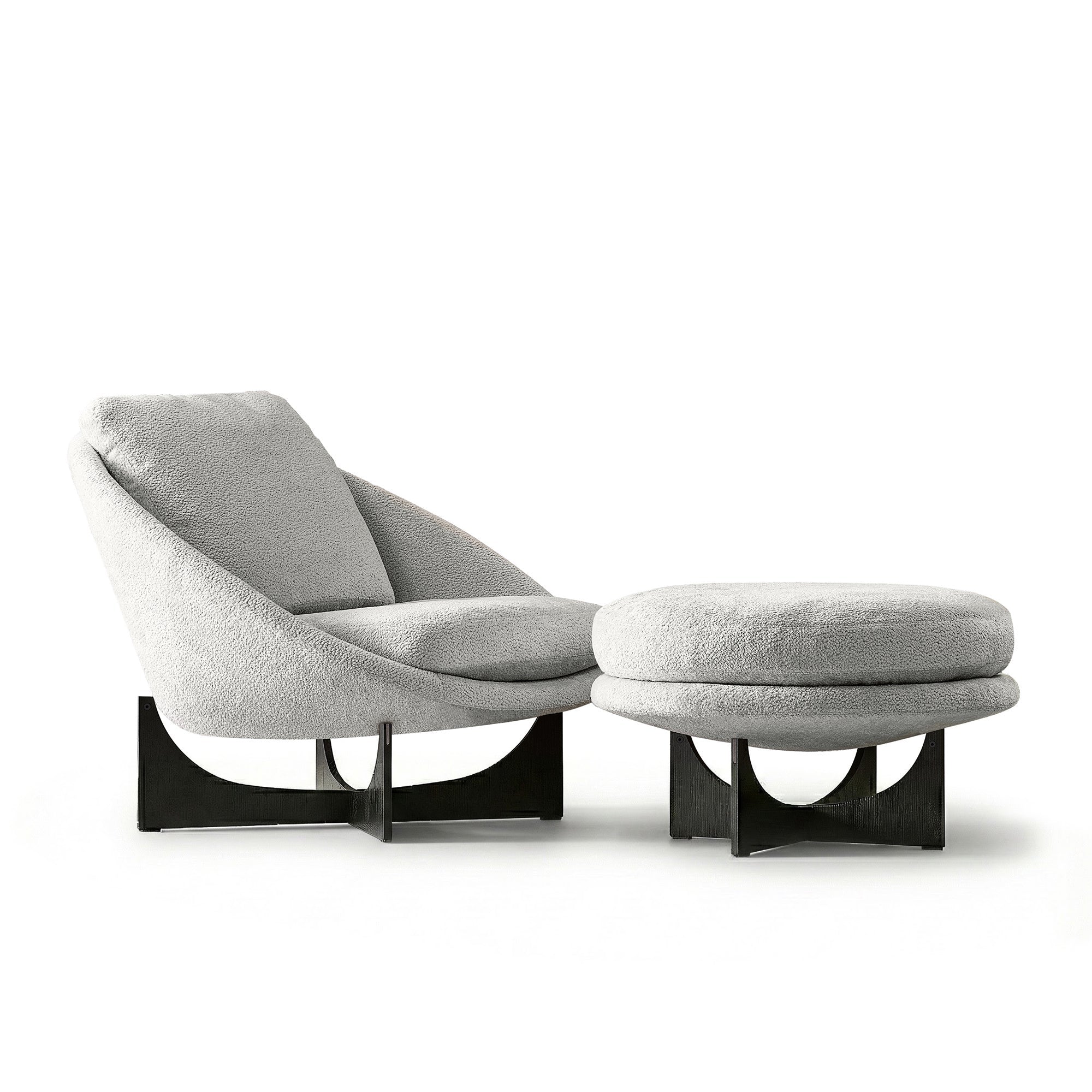 Lido Armchair with Footstool